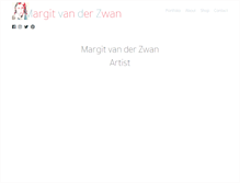 Tablet Screenshot of margitvanderzwan.com
